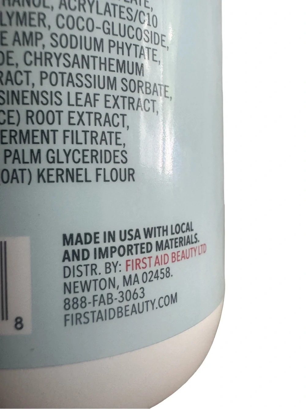 First Aid Beauty gentle body